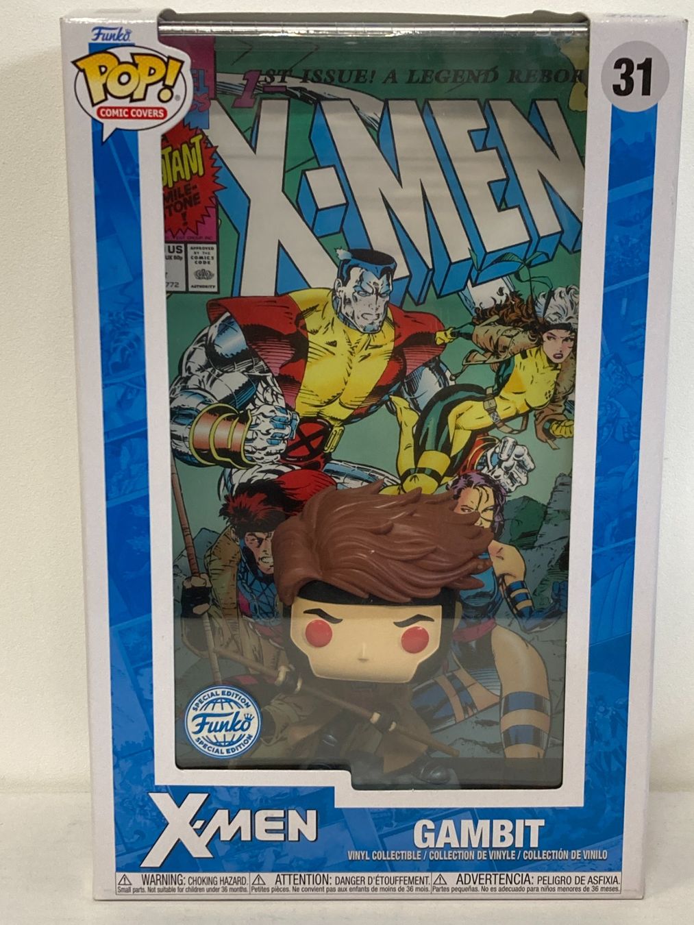 Funko Statuette: FUNKO POP! MARVEL COMIC COVERS # 31 X MEN GAMBIT special edi – Nuovo e nell'imballaggio originale da Vezia venduto da Aquarius_Age 1