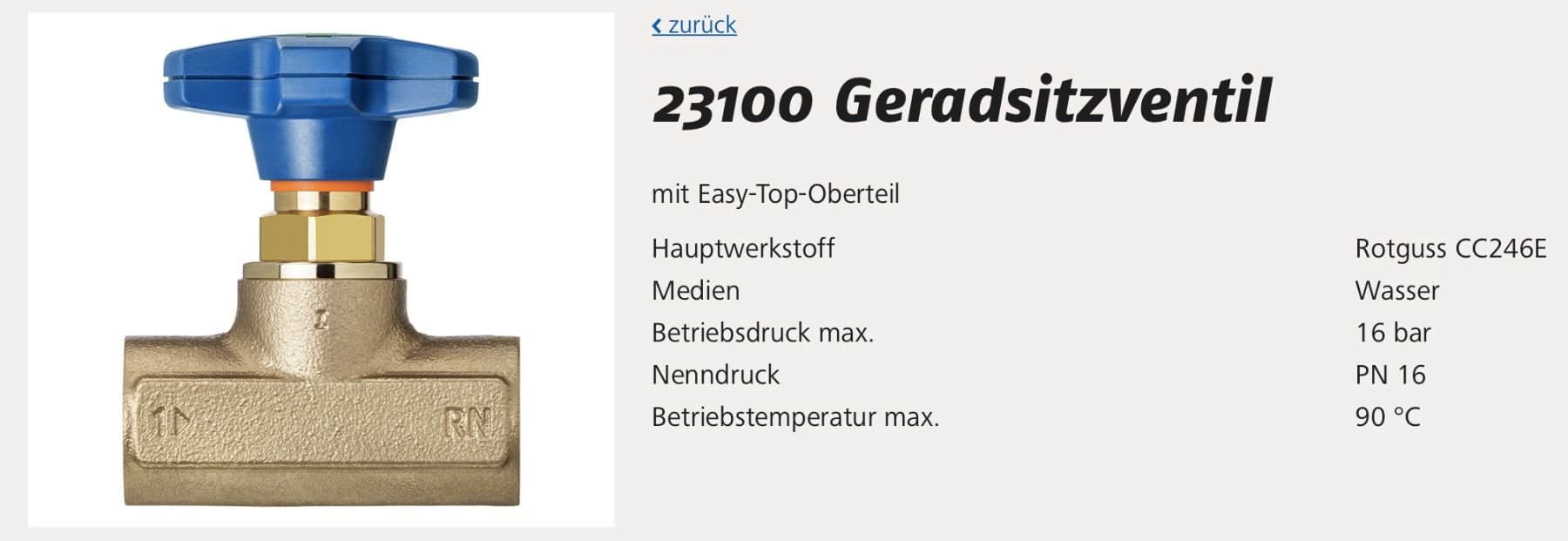 Robinetterie: Geradsitzventil 5/4 Zoll – Neuf avec emballage d'origine à Niedergösgen par elromano74 2