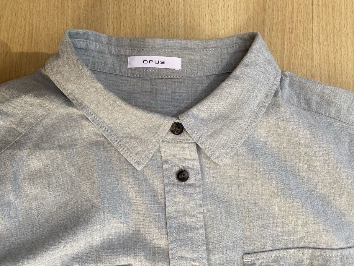 Hugo Boss Camicette: Opus Hemd hellgrün-grau 100% Baumwolle – Nuovo (secondo la descrizione) da Buochs venduto da H16 2