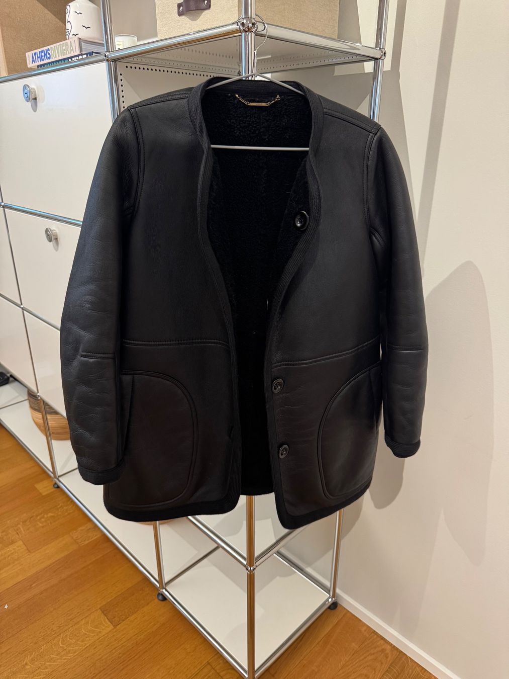Chloé Jacken: CHLOE LEDER & SHEARLING JACKE – Neu (gemäss Beschreibung) aus Schwyz von bofb 4
