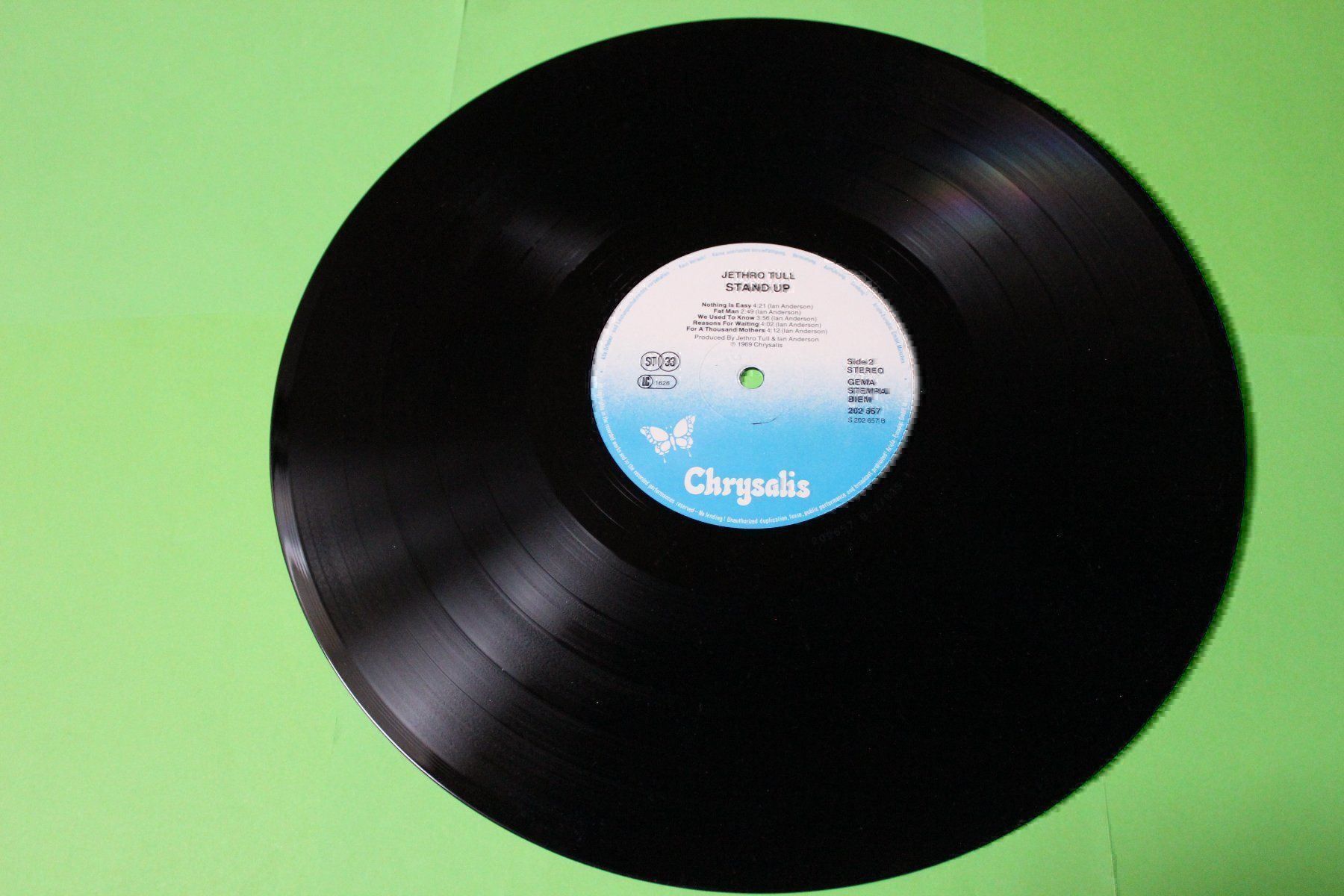 Schallplatten: Jethro Tull - Stand up 1969 LP Vinyl – Gebraucht aus Tübach von JamesStone 6