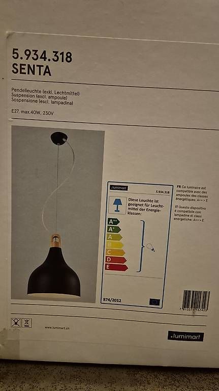 Lampen: Neue Lampen 2 Stk. – Gebraucht aus Bern von vog_9x5n 1
