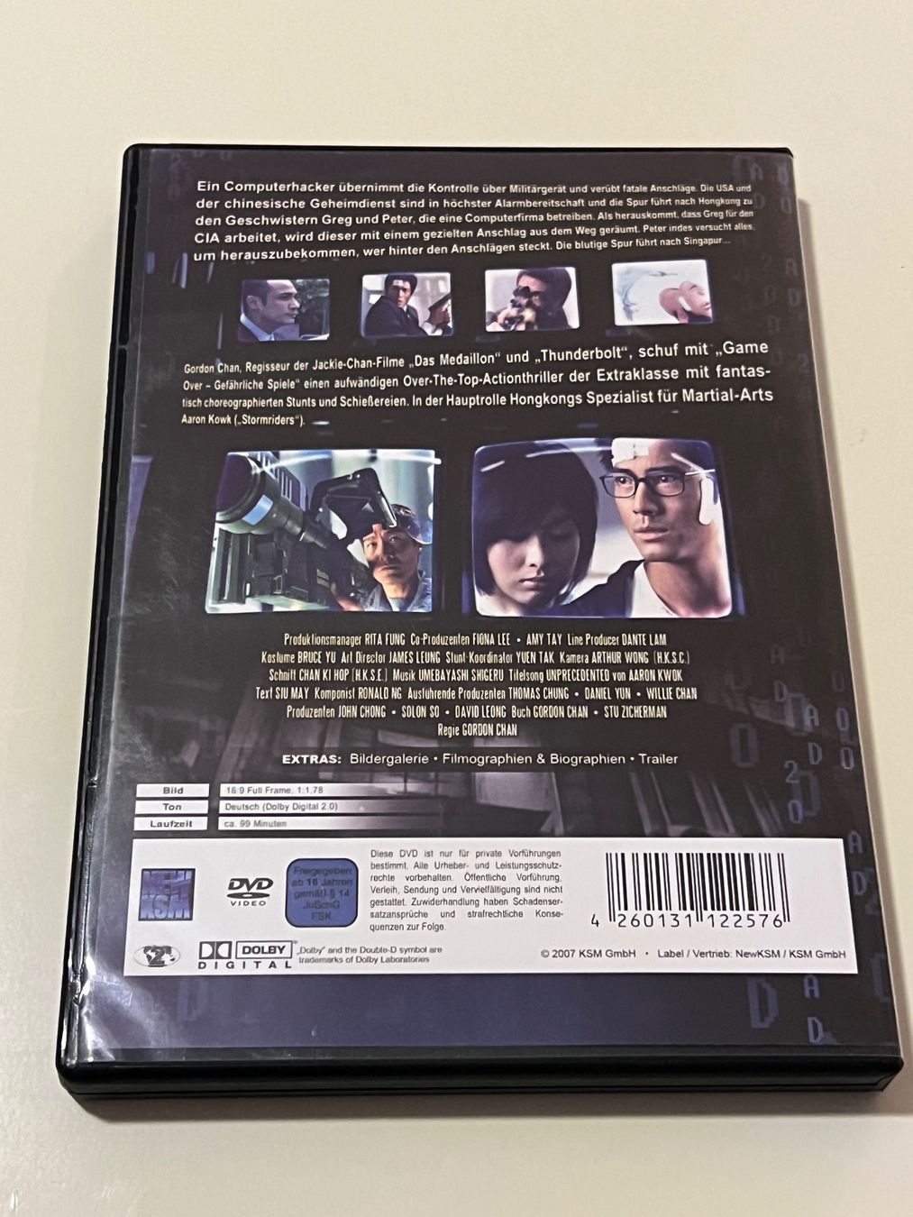 Tutti i DVDs: DVD Game Over - Gefährliche Spiele – Usato da Altstätten SG venduto da sheamus 1