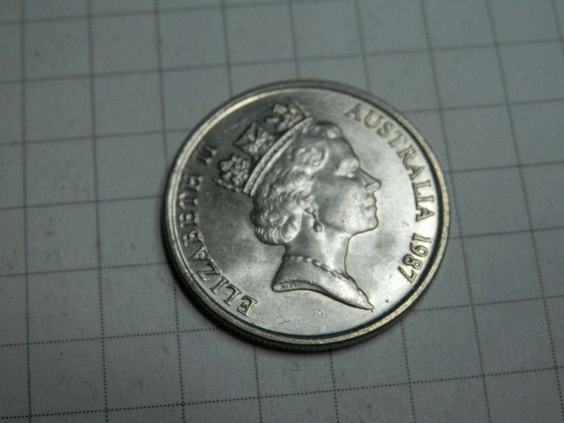 Tutti le monete: Australien 5 Cent, 1987 – Usato da Weiach venduto da weiach81