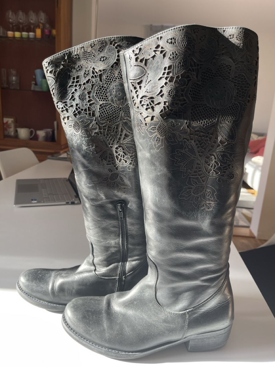 Scarpe da donna: Lederstiefel gr. 40 – Usato da Bern venduto da Lili1007