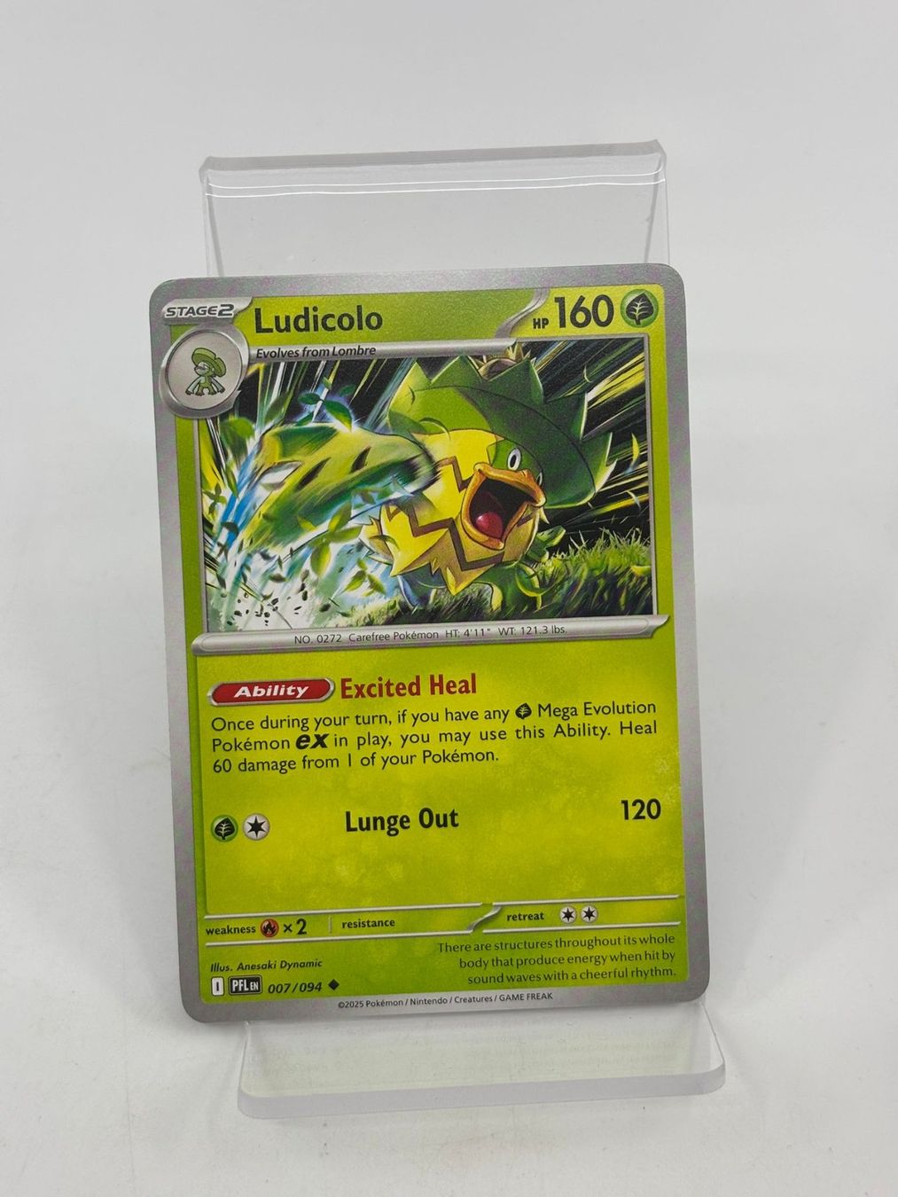Pokémon Sammelbilder & Trading cards: Pokemon Ludicolo 007/094 – Gebraucht aus Herisau von Pokemon2026