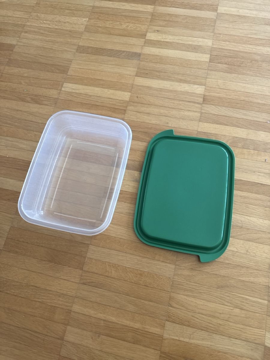 Behälter & Ähnliches: Vorratsbox mit grünem Deckel, gut erhalten – Gebraucht aus Zürich von Hugsy30 1