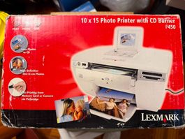 Lexmark P450 Fotodrucker mit CD Brenner neuwertig