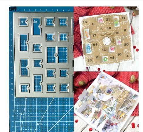 Schablonen: Neue Stanzschablone  DIY Adventskalender – Neu und originalverpackt aus Effretikon von wenuss 5