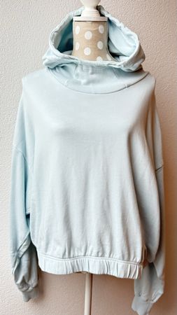 ADIDAS Damen - Hoodie Hellblau 2XL