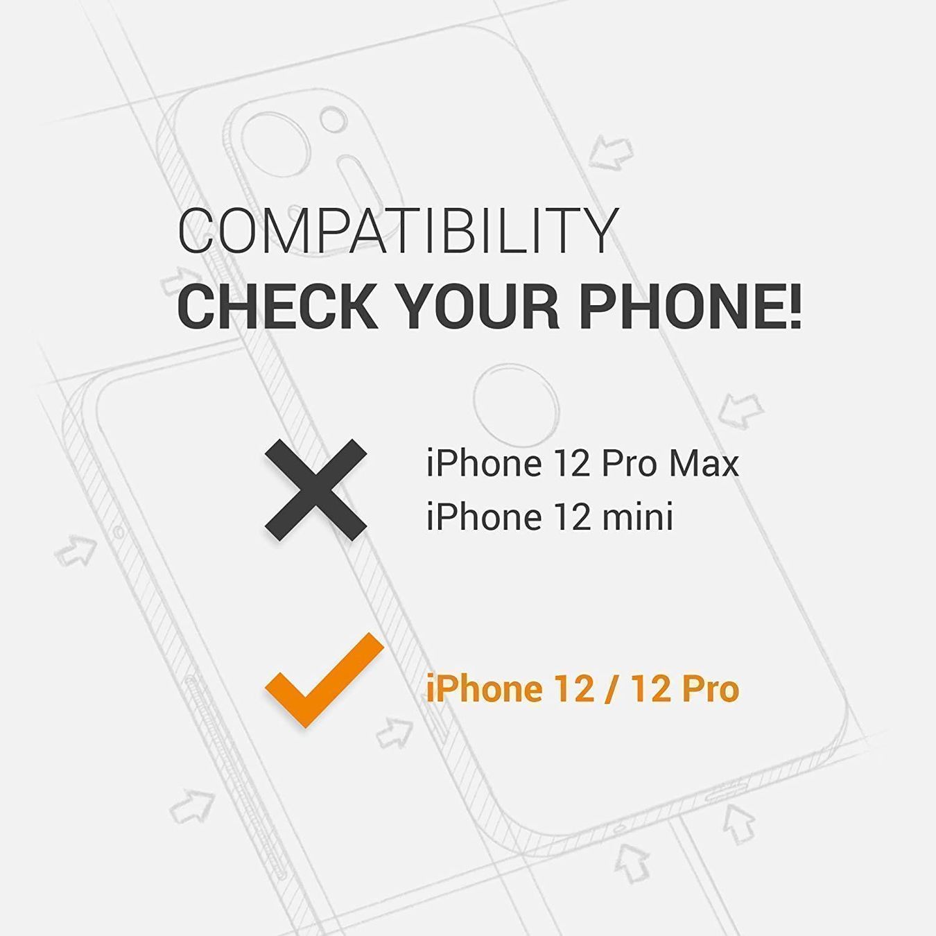 Cover & Protezioni schermo: 2x iPhone 12 / 12 Pro Panzerglas Schutzglas Glas Verre SET – Nuovo e nell'imballaggio originale da Volketswil venduto da coverandmore 7