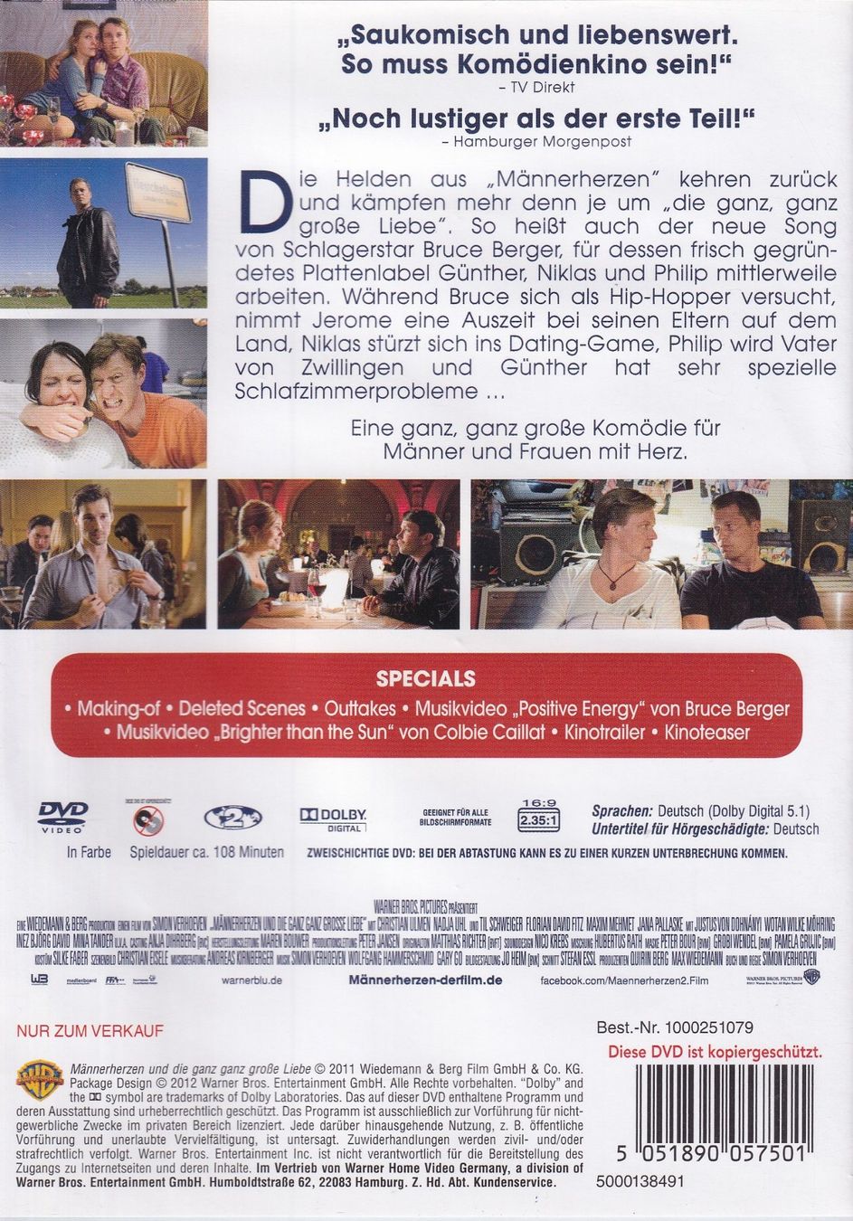 Tutti i DVDs: DVD ab Fr. 1.--, Männerherzen – Usato da Lausen venduto da Mondeo10628 1