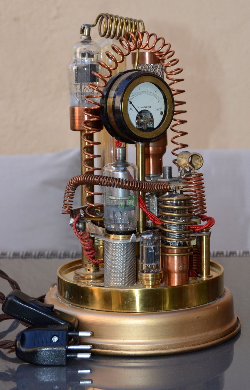 Lampes: Steampunk Lampe – D'occasion à Collonges par arashee 2