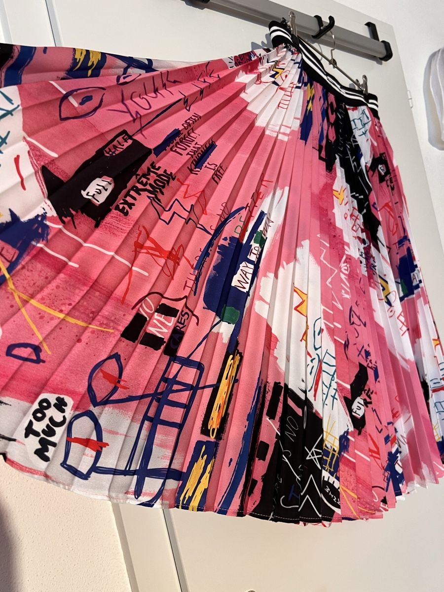 Gonne: Plisserock Kunterbunt – Usato da wolfhausen venduto da per13lina 1