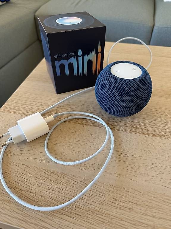 Haut-parleurs: Apple HomePod mini bleu  – D'occasion à Vevey par andre__ea 1