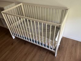 Kinderbett weiss guter Zustand 70x140cm