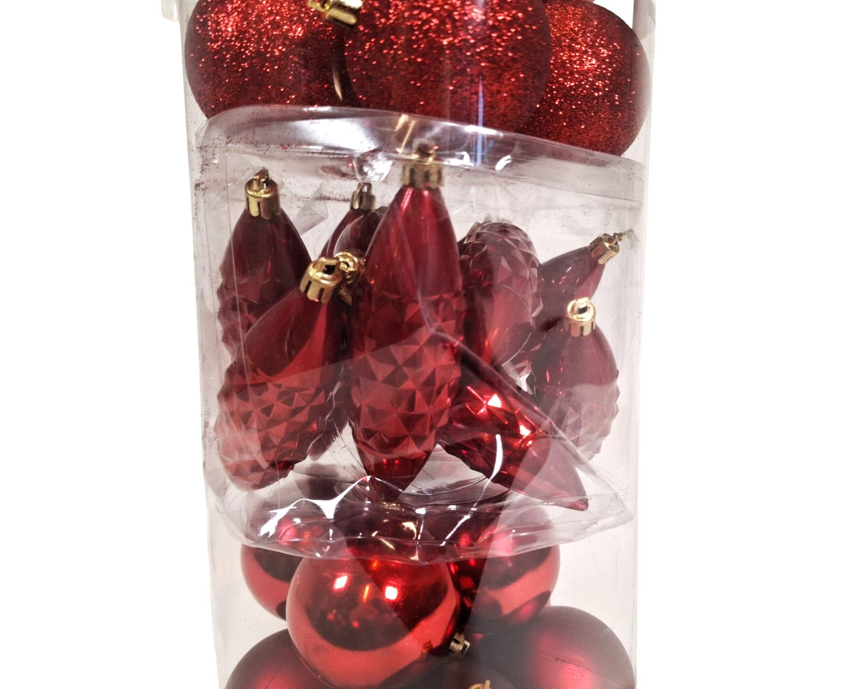 Tutte le decorazioni: Christbaumschmuck Set Rot Kugeln in Box – Usato da Wil SG venduto da Restwert_Wil 1