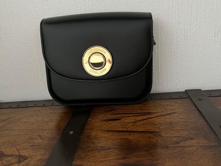 BURBERRY Black Small Elizabeth Leather Bag
