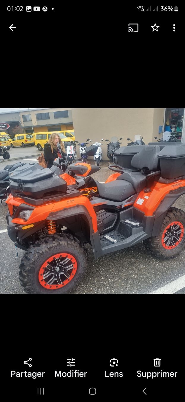 Cf Moto ATV / Quad: Quad 1000 cm3, état de neuf – Usato da Attalens venduto da Lau4 1