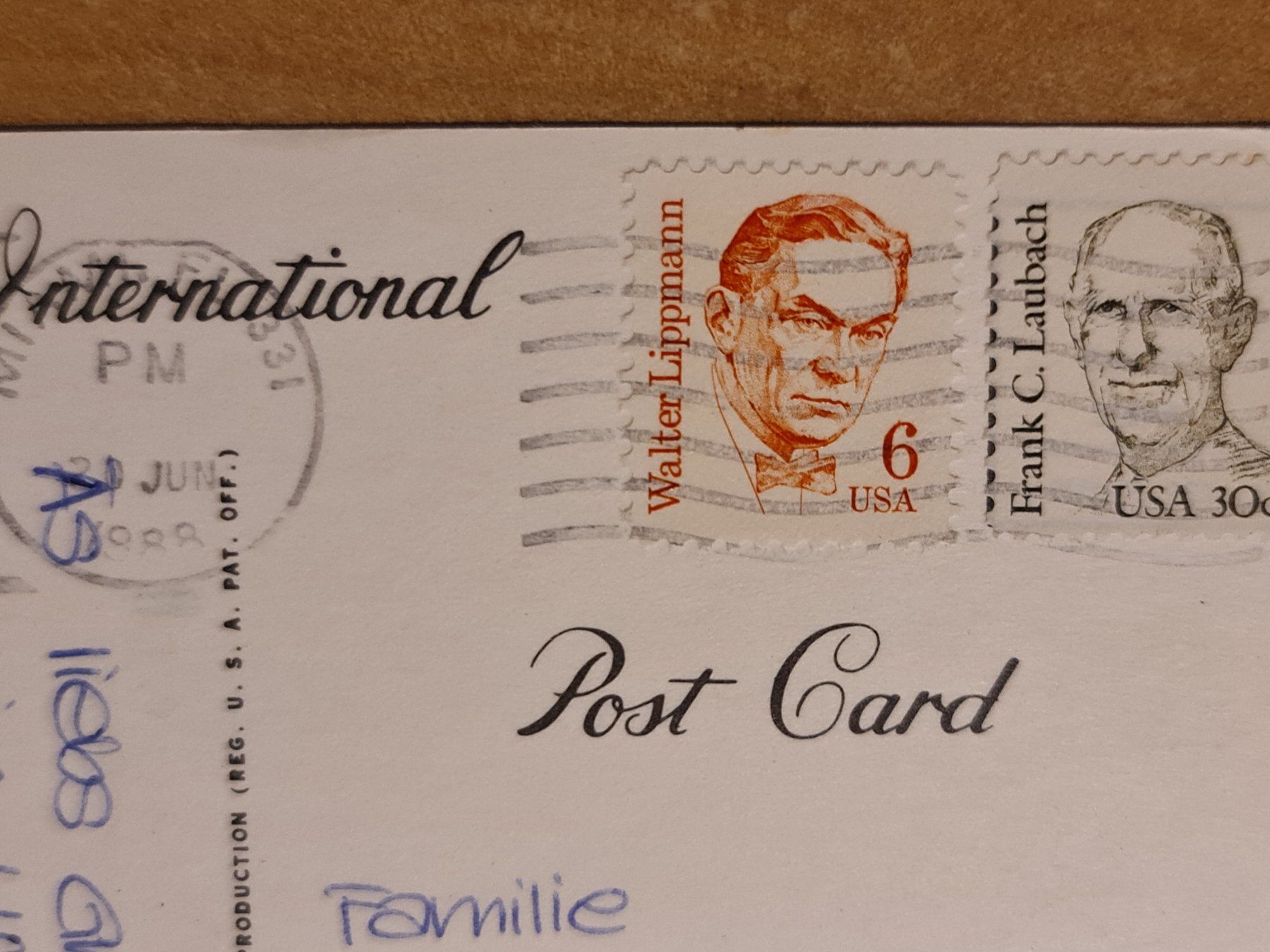 Cartoline postali: Ansichtskarte Miami Florida 1988 – Usato da Dintikon venduto da Vexi 1