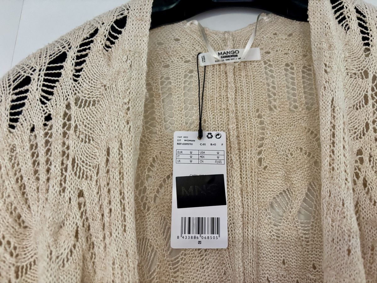 Mango Jacken: Mango Strickjacke beige neu mit Etikett – Neu und originalverpackt aus Baden von Tiffany6878 2