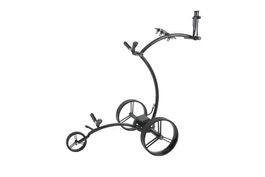 go-carbon Golf Trolley AH01 Demo mit SCH & Schirmhalter