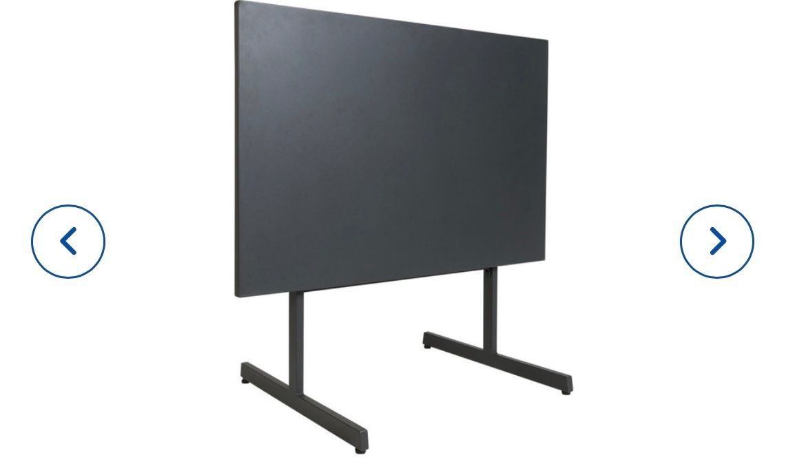 Set di tavolo e panche: Klappbare Gartentische 120x80x74cm in Anthrazit – Usato da Volketswil venduto da Willis_Autoteile 1