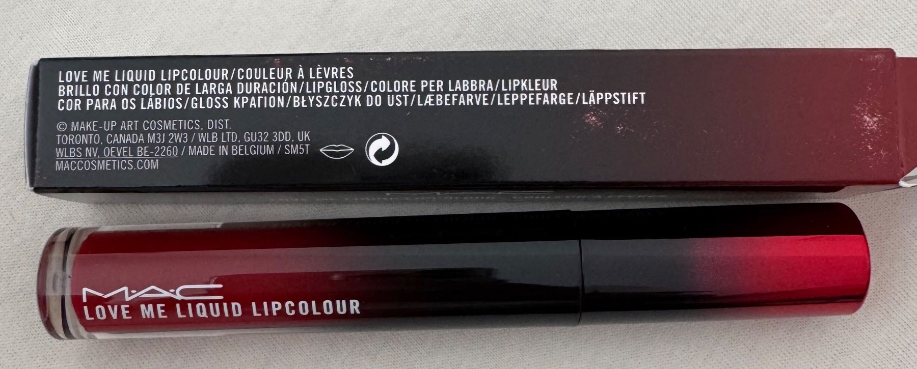 Make-up: MAC LOVE ME LIQUID LIPCOLOUR E FOR EFFORTLESS 493 – Nuovo e nell'imballaggio originale da Zürich venduto da Mina_09 3