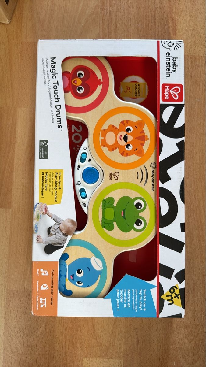 Jouets: Baby Einstein Hape Magic Touch Drums Holz NEU – Neuf avec emballage d'origine à Flüh par LucaK