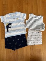 Sommerliches Babykleider Set - Grösse 12 Monate & Lätzchen