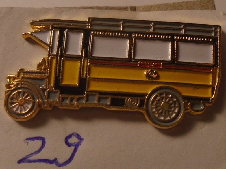 Placchette & Badge: 1 Oldtimer Postauto Pin (29) – Usato da Winterthur venduto da beli200