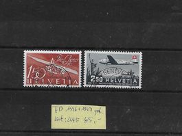 FP 1946 + 1947 gest. Kat: CHF 85.-