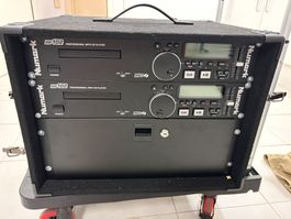 Numark MP102 Professional MP3 CD Player Doppelpack im Rack
