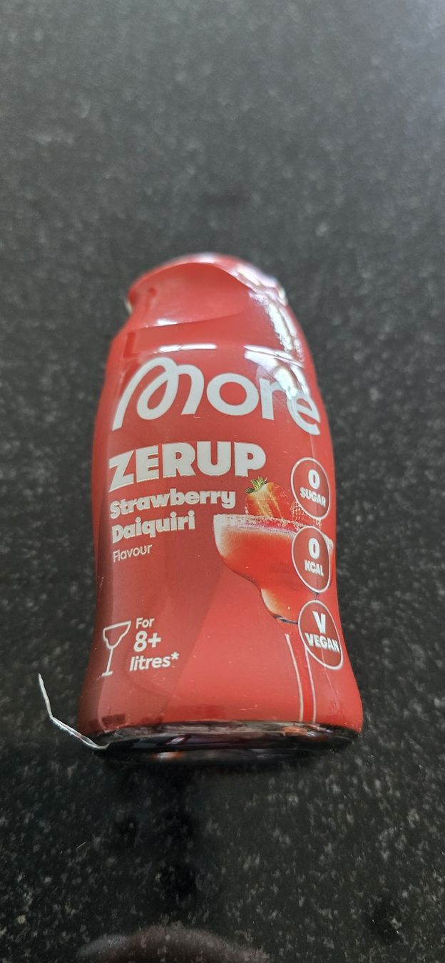 More Nutrition Cibi & Specialità: More Nutrition Zerup Strawberry Daiquiri – Nuovo e nell'imballaggio originale da Neuendorf venduto da pfeili88