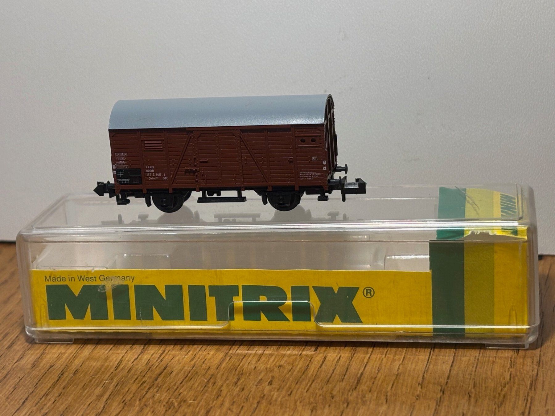 Modellini di ferrovie: *e1154: Güterwagen (Spur N) – Usato da Birsfelden venduto da Birs_25