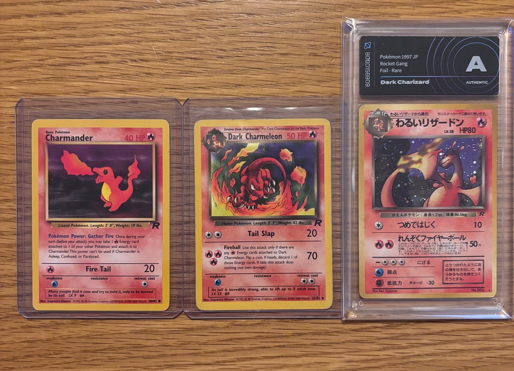 Pokémon Carte collezionabili: Pokémon Team Rocket Evolution Set – Charmander, Dark Charmel – Usato da Petit-Lancy venduto da Abrew617
