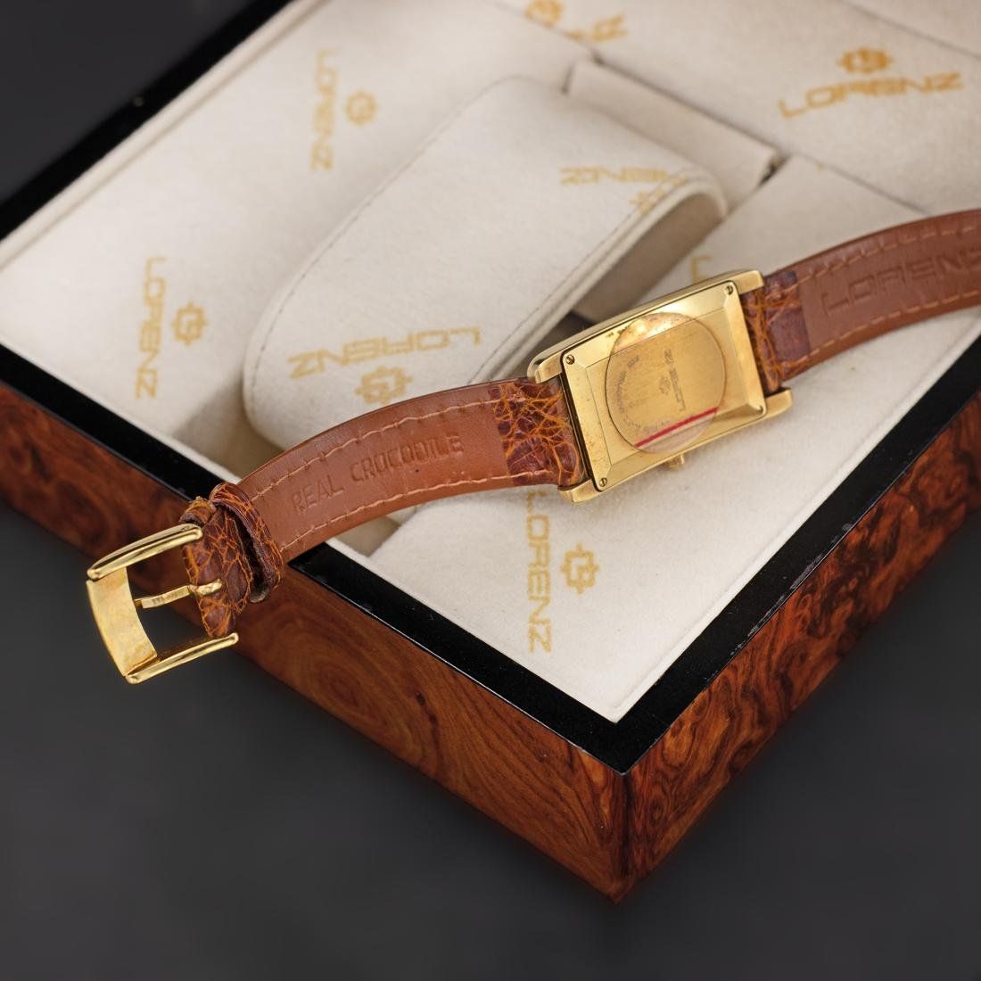 Orologi: Lorenz Classic 18 Karat Gold - Ref. 16349AF - Komplettes Set – Usato da Lugano venduto da Historianlugano 6
