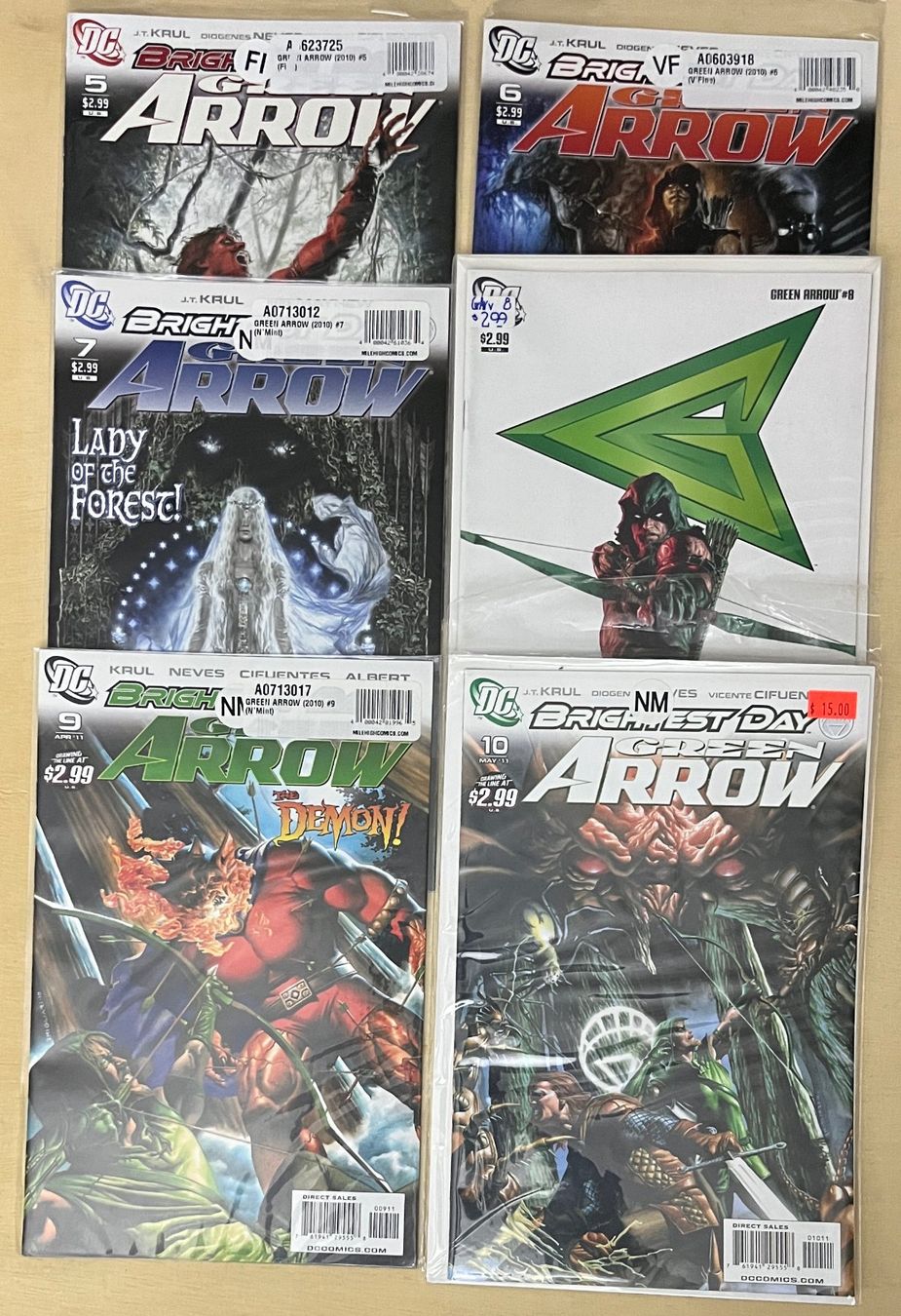 Fumetti: Green Arrow, US Comic, #1 - 15 – Usato da Seengen venduto da Boerni64 1