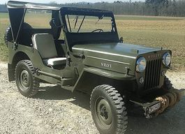 WILLY JEEP CJ3B VETERANENFAHRZEUG