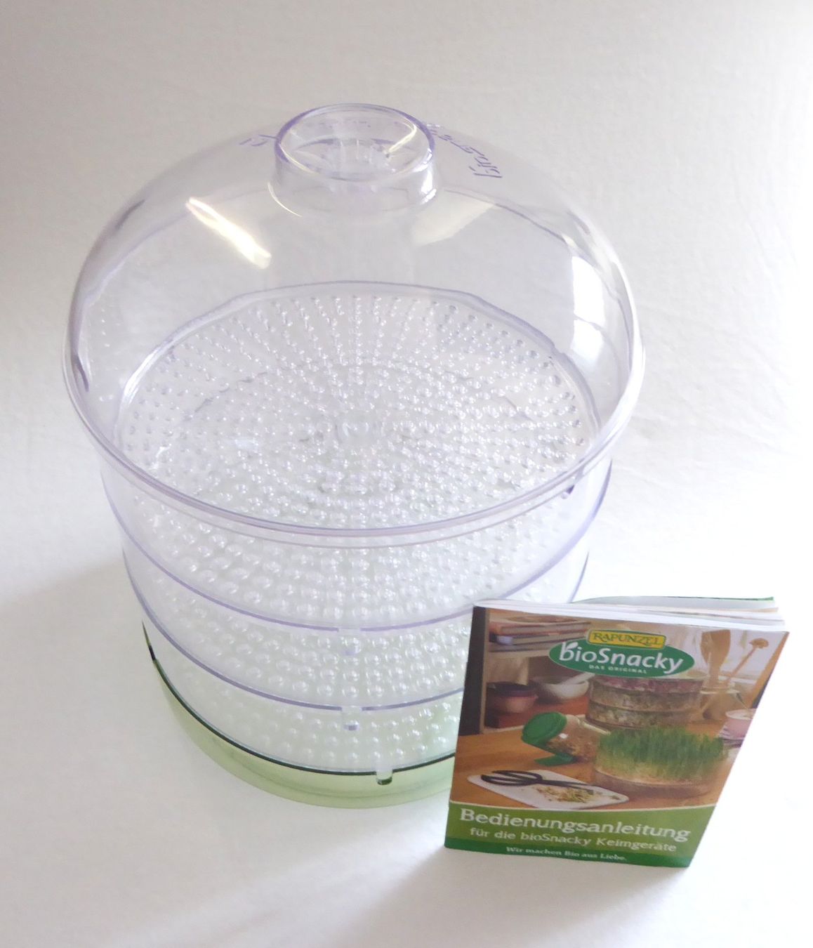 Elettrodomestici da cucina: bioSnacky Sprossengarten inkl. Vliespapier – Usato da Mauren venduto da Yeelen 6