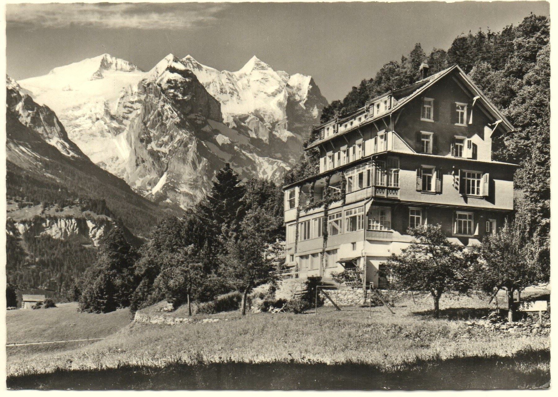 Cartoline postali: GOLDERN HASLIBERG Hotel Gletscherblick – Nuovo (secondo la descrizione) da Jona venduto da philajona