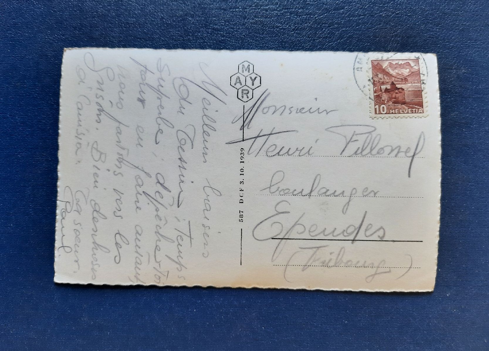 Cartoline postali: Ansichtskarte Lugano Quai, gestempelt – Usato da Marly venduto da neu-adlerauge65 1