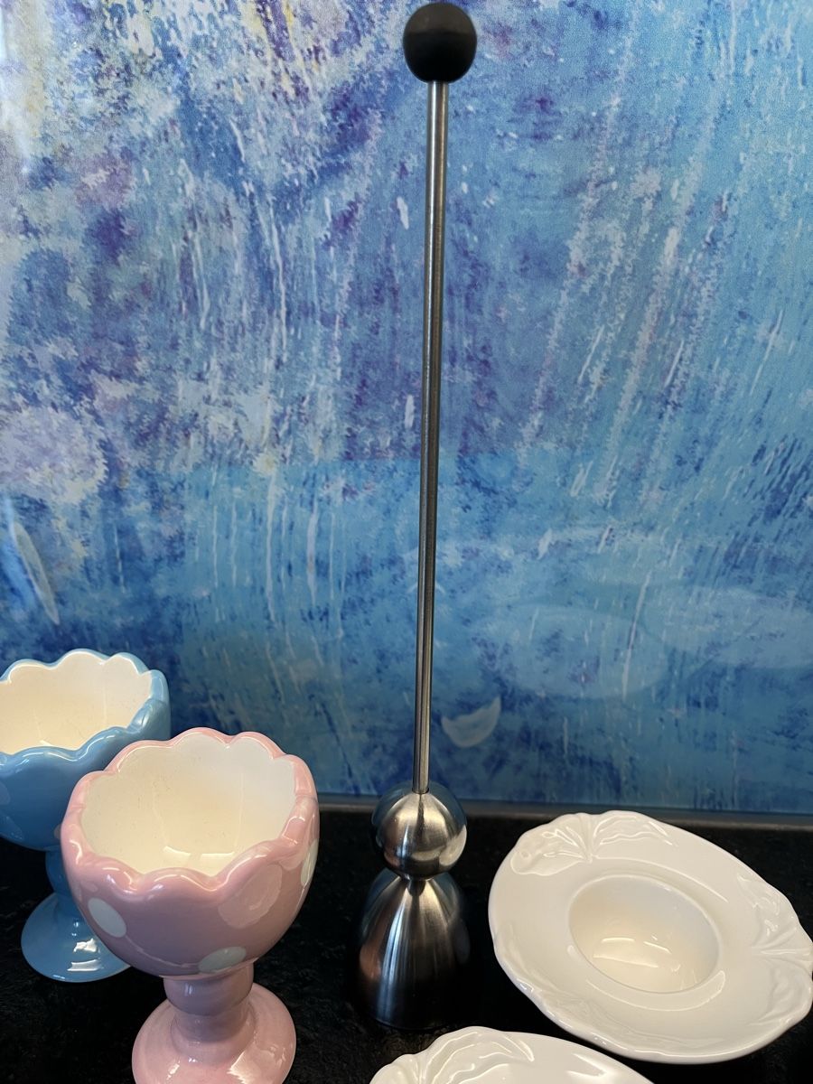 Villeroy & Boch Altre Stoviglie: Eierbecher Villeroy Globus Clack Eierschalensollbruchstellen – Usato da Frauenfeld venduto da Babytimmy 2