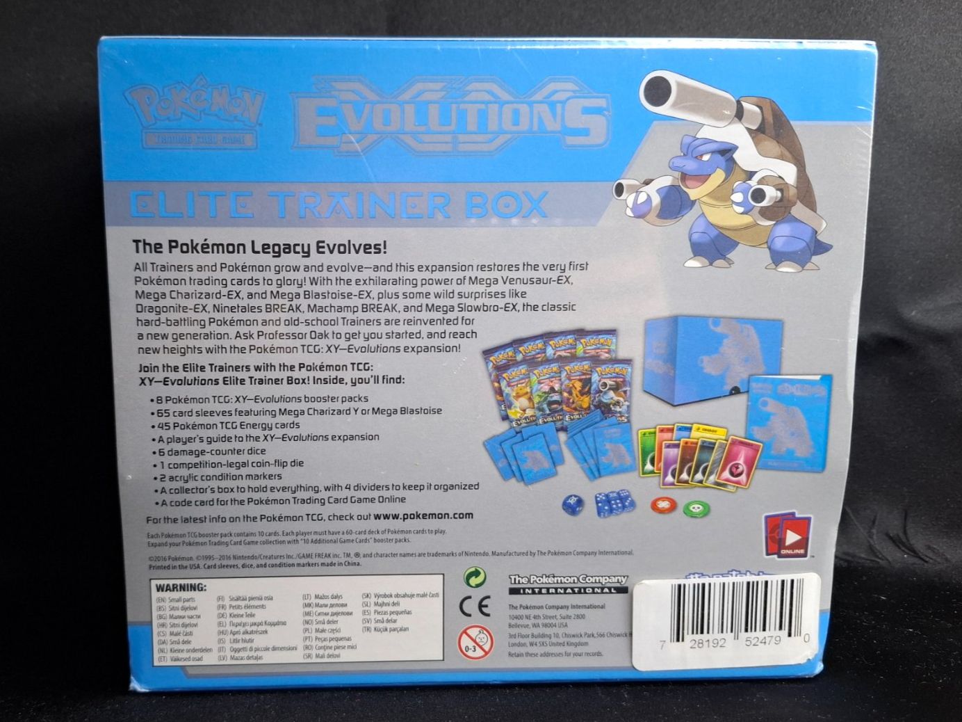 Pokémon Carte collezionabili: POKEMON XY EVOLUTIONS MEGA CHARIZARD ELITE TRAINER BOX engl – Nuovo e nell'imballaggio originale da Schlieren venduto da Alena020_0 1