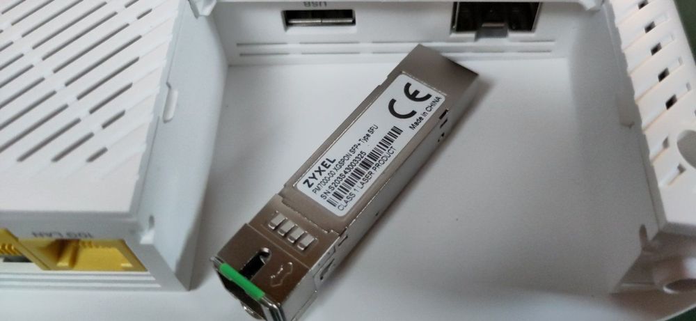 Router- Zyxel AX7501-B0 - mit XSGPON SFP+ Modul