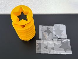 Betty Bossi Back- und Anrichteform Stern (8er Set)