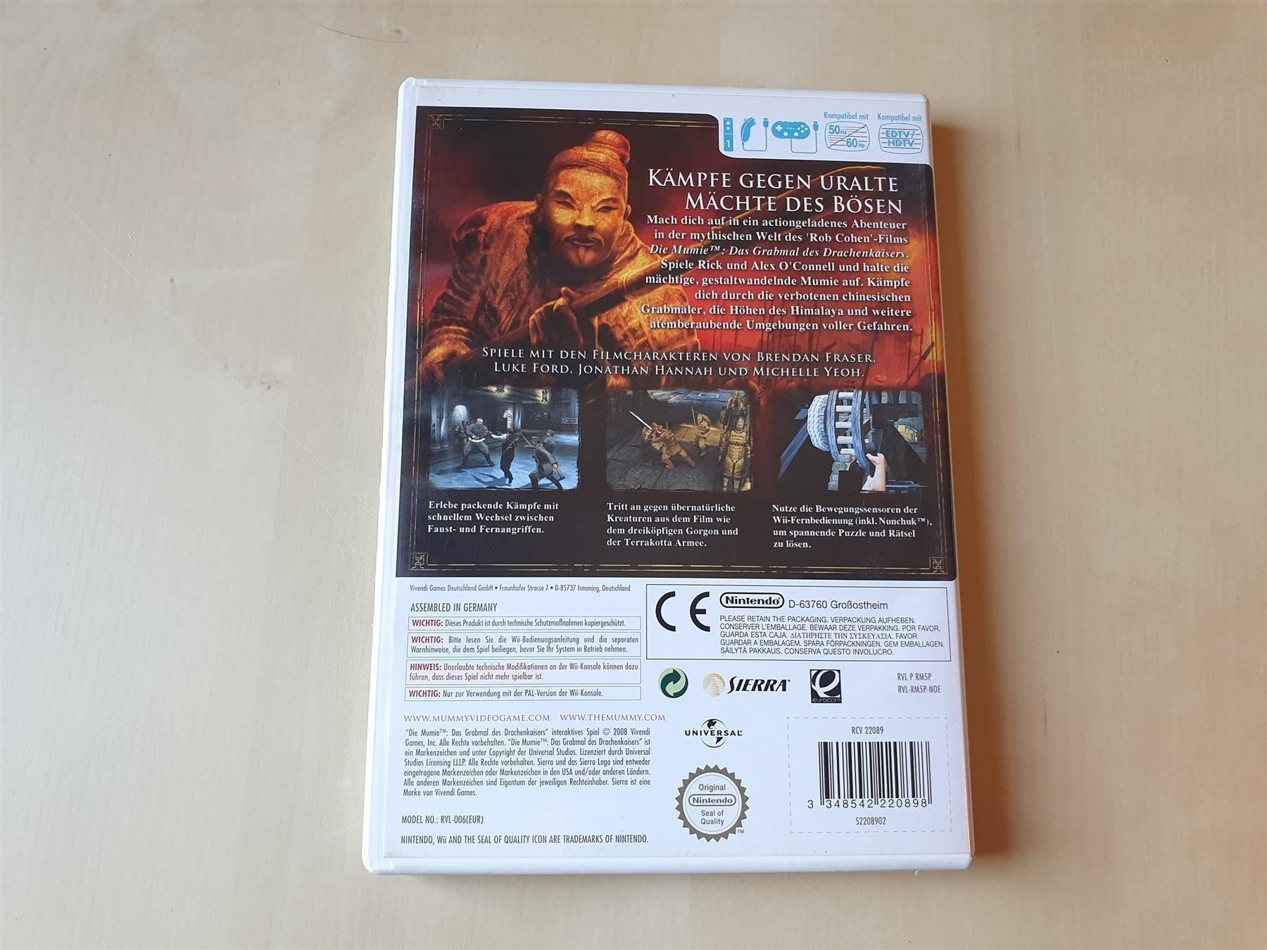 Nintendo Giochi: die Mumie – Usato da Stansstad venduto da collectorsshop 1