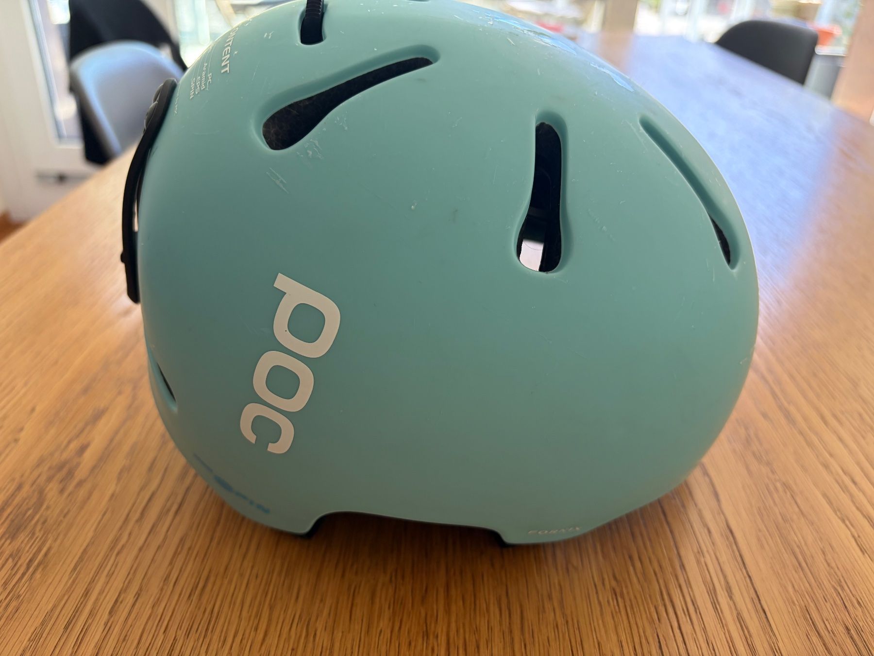 Poc Caschi: POC FORNIX hellblau , XS – Usato da Engelberg venduto da Pits68