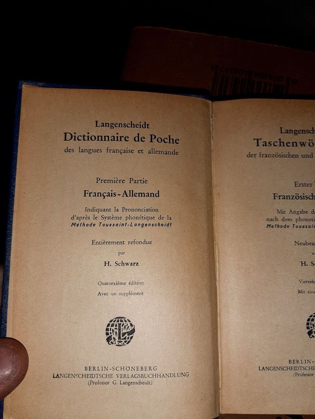 Libri: 2 dictionnaire français allemand – Usato da Le locle venduto da juliensaran 5