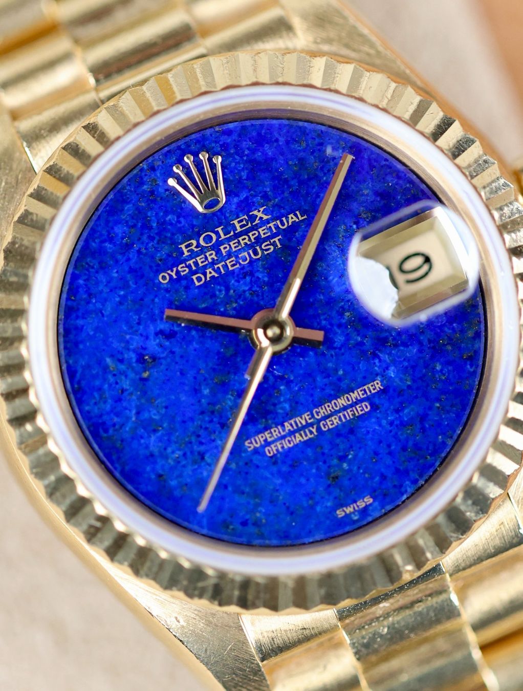 Rolex Orologi: Rolex Lady Datejust 'Lapis Lazuli Dial' – Usato da Zürich venduto da Lazulivintagewatches 3
